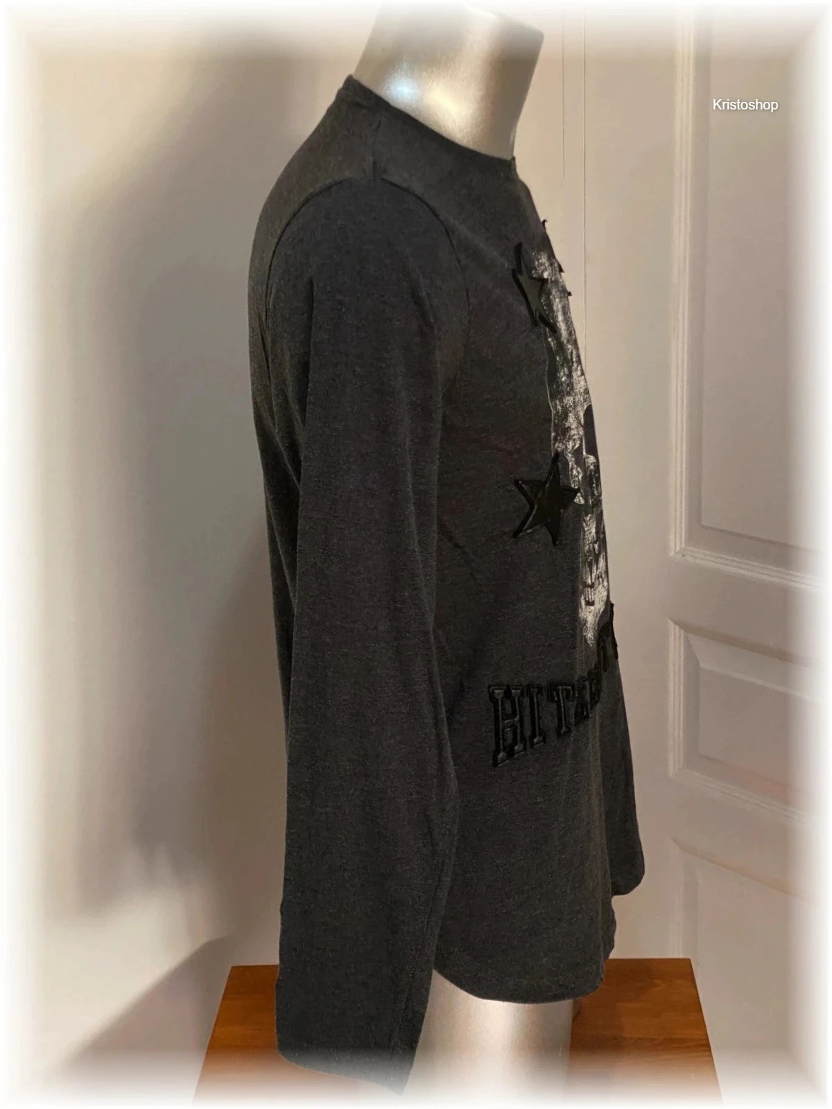 Long-sleeve T-shirt Hite Couture Size L 💀 – photo 3